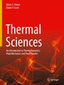 Oben Titel: "Thermal Sciences". Autoren: Merle C. Potter, Elaine P. Scott. Unten orange geschwungene Linien. Springer-Logo.