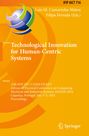 : Technological Innovation for Human-Centric Systems, Buch