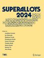 : Superalloys 2024, Buch