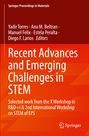 Titel: "Recent Advances and Emerging Challenges in STEM". Herausgeber: Yadir Torres und andere. Roter und orangefarbener Hintergrund.
