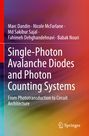 „Single-Photon Avalanche Diodes and Photon Counting Systems“ vor buntem Hintergrund mit Autorenangaben oben. Springer-Logo unten.