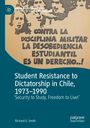 "Buchcover mit Text: 'Student Resistance to Dictatorship in Chile, 1973–1990' und spanische Protestbotschaft. Links ein Logo."