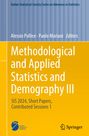 : Methodological and Applied Statistics and Demography III, Buch