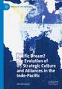 "Pacific Dream? The Evolution of US Strategic Culture and Alliances in the Indo-Pacific" von Alin Barbantan. Blau-weiße Textur.