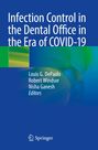 Titel: "Infection Control in the Dental Office in the Era of COVID-19". Autoren: Louis G. DePaola, Robert Windsor, Nisha Ganesh. Springer-Logo.