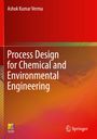Titel: "Process Design for Chemical and Environmental Engineering"; oben links Name. Farbhintergrund rot und orange.