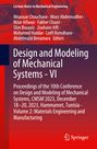 : Design and Modeling of Mechanical Systems - VI, Buch