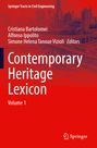 Titel: "Contemporary Heritage Lexicon Volume 1"; Autoren: Cristiana Bartolomei, Alfonso Ippolito, Simone Helena Tanoue Vizioli. Hintergrund: Stadtbild.
