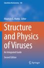 Oberer Text: "Subcellular Biochemistry 105". Titel: "Structure and Physics of Viruses". Unten ein Springer-Logo.