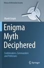"Enigma Myth Deciphered" von Marek Grajek. Graues Hintergrundbild einer Safe-Tür mit drei Hebeln. Springer-Logo unten.