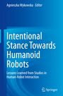 : Intentional Stance Towards Humanoid Robots, Buch