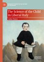 "The Science of the Child in Liberal Italy" von Luisa Tasca. Illustration eines Kindes in schwarz-weißer Kleidung.