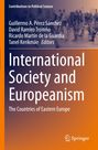 Titel: "International Society and Europeanism". Blaue und orange Farbverläufe mit Springer-Logo.