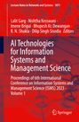 : AI Technologies for Information Systems and Management Science, Buch