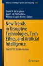 : New Trends in Disruptive Technologies, Tech Ethics, and Artificial Intelligence, Buch