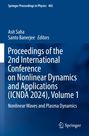 Proceedings of the 2nd International Conference on Nonlinear Dynamics and Applications (ICNDA 2024), Volume 1, Buch