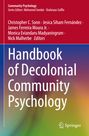 „Handbook of Decolonial Community Psychology“ von mehreren Herausgebern. Farbverlauf im Hintergrund. Springer-Logo.