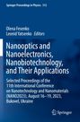 Buchtitel: "Nanooptics and Nanoelectronics, Nanobiotechnology, and Their Applications." Blaue Buchcover mit Springer-Logo.