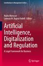 „Artificial Intelligence, Digitalization and Regulation“ steht in großen, weißen Buchstaben. Im Hintergrund eine Stadtansicht.