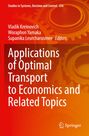 "Applications of Optimal Transport to Economics and Related Topics" steht auf rotem Hintergrund mit Zahnrädern.