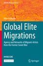 "Global Elite Migrations: Agency and Networks of Migrant-Artists from the Former Soviet Bloc", Karte Europas, IMISCOE Logos.