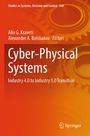 Titel: Cyber-Physical Systems. Autoren: Alla G. Kravets, Alexander A. Bolshakov. Orange Hintergrund mit Zahnrädern.