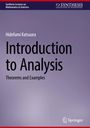 Hidefumi Katsuura: Introduction to Analysis, Buch