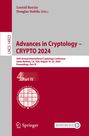 : Advances in Cryptology ¿ CRYPTO 2024, Buch