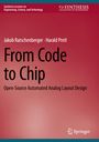 "Synthesis Lectures on Engineering, Science, and Technology. From Code to Chip. Roter Hintergrund."