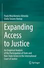 "Expanding Access to Justice" von Paula Wojcikiewicz Almeida und Giulia Tavares Romay. Grüner Hintergrund, Springer-Logo.