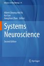 "Advances in Neurobiology 41. Systems Neuroscience, Second Edition." Blaue Hintergründe mit orangefarbenem Element oben links.