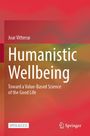 Titel: "Humanistic Wellbeing" von Joar Vittersø. Untertitel: "Toward a Value-Based Science of the Good Life". Gradient in Rot- und Grüntönen.
