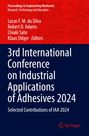 3rd International Conference on Industrial Applications of Adhesives 2024, Buch