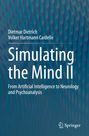 "Simulating the Mind II: From Artificial Intelligence to Neurology and Psychoanalysis". Blaues Hintergrundmuster. Springer-Logo.