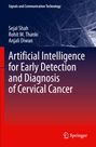 Titel: "Artificial Intelligence for Early Detection and Diagnosis of Cervical Cancer". Blau-roter Hintergrund.