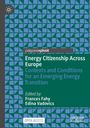 "Energy Citizenship Across Europe" steht über einem geometrischen Muster. "Edited by Frances Fahy, Edina Vadovics."