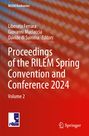 Proceedings of the RILEM Spring Convention and Conference 2024, Buch