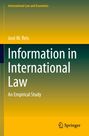 „Information in International Law: An Empirical Study“ von José M. Reis. Oben links: „International Law and Economics“. Unten rechts: Springer-Logo.