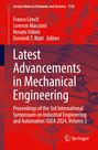 : Latest Advancements in Mechanical Engineering, Buch