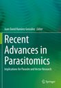 Text: "Juan David Ramírez González Editor, Recent Advances in Parasitomics, Implications for Parasite and Vector Research". Grüner Hintergrund.