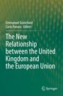 Buchtitel: "The New Relationship between the United Kingdom and the European Union". Grüne, verschwommene Hintergrundtextur.