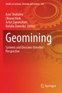 "Geomining: Systems and Decision-Oriented Perspective." Namen: Azer Shukurov, Oksana Vovk u. a. Zahnräder, rote Töne.