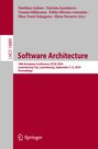 : Software Architecture, Buch