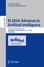 : KI 2024: Advances in Artificial Intelligence, Buch