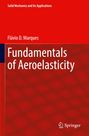 Text: "Solid Mechanics and Its Applications, Flávio D. Marques, Fundamentals of Aeroelasticity, Springer". Roter Hintergrund.