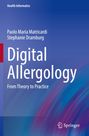 Titel: "Digital Allergology: From Theory to Practice". Autoren: Paolo Maria Matricardi, Stephanie Dramburg. Buntes Wellenmuster.
