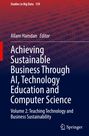 : Achieving Sustainable Business Through AI, Technology Education and Computer Science, Buch