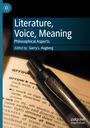 : Literature, Voice, Meaning, Buch