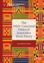 Buchcover: "The Other-Conscious Ethics of Innovative Black Poetry" von Grant Matthew Jenkins. Bunte afrikanische Stoffmuster.