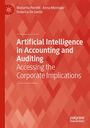 Buchtitel: "Artificial Intelligence in Accounting and Auditing". Hintergrund in Rot mit geometrischem Muster.